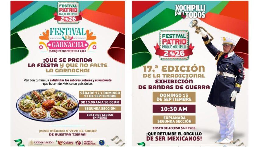 Celaya: Festival Patrio Xochipilli 2026 reunirá tradiciones