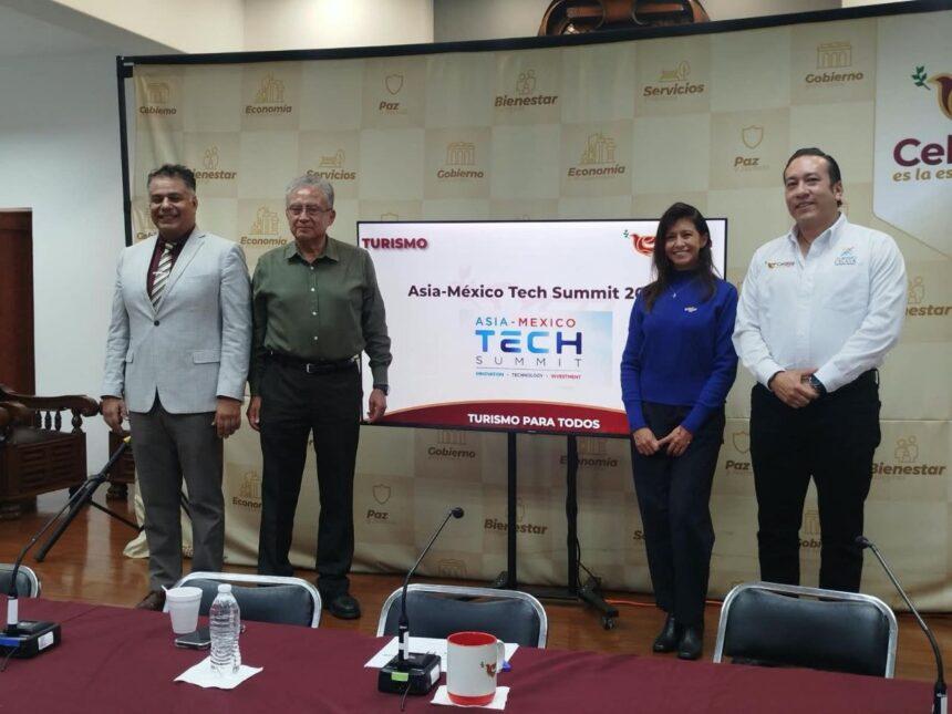 Celaya presenta el primer Foro Asia-México Tech Summit