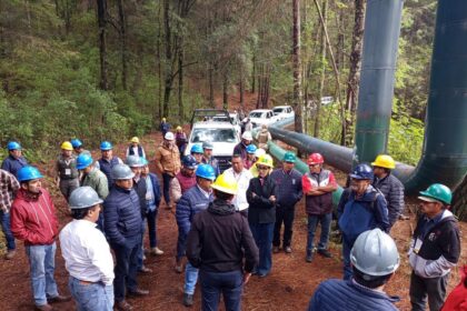 CFE abre la planta Los Azufres al Consejo Supremo Indígena de Michoacán