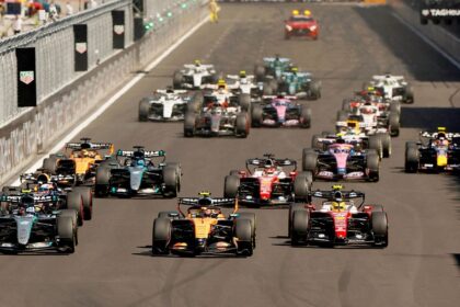 checo perez abandona el gp de espana antonelli brilla y Checo Pérez abandona el GP de España; Antonelli brilla y gana la carrera