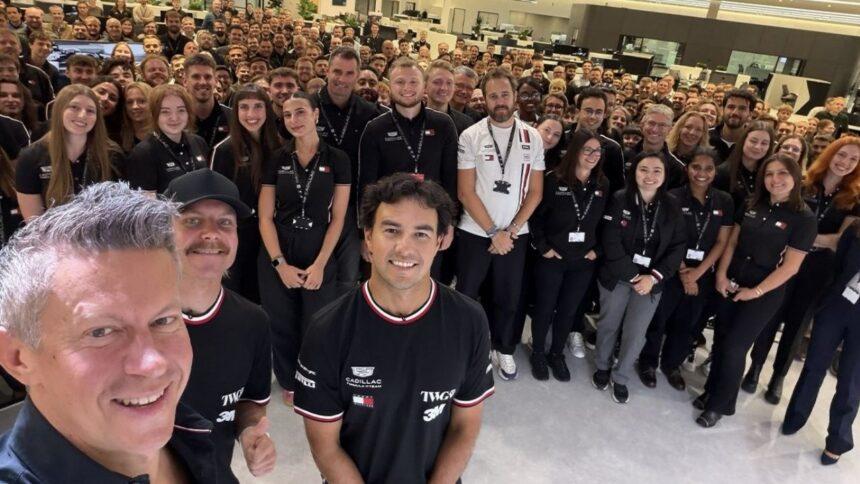 Checo Pérez en Cadillac: “Algún día será el mejor equipo de F1”