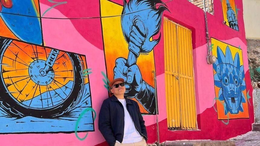 Chuy Machetes lleva el arte gráfico a las calles de Guanajuato
