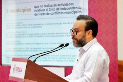cinco municipios de oaxaca cancelan fiestas patrias por conflictos internos Cinco municipios de Oaxaca cancelan fiestas patrias por conflictos internos