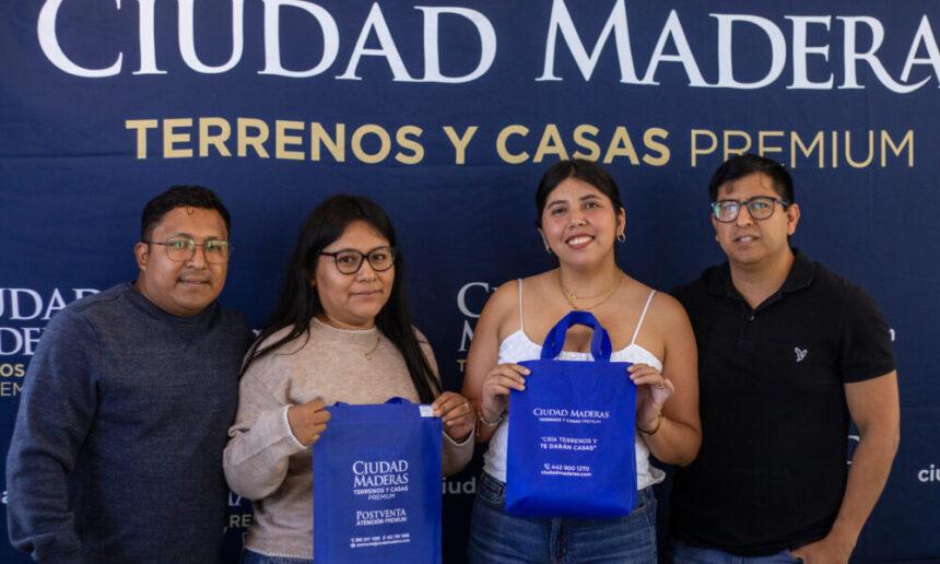 Ciudad Maderas entrega terrenos a colaboradores por su lealtad