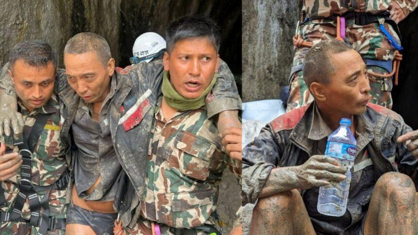 Ciudadano chino rescatado en Nepal tras 11 días atrapado: “No quedaba esperanza”