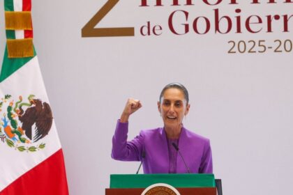 Claudia reafirma unidad política en su Segundo Informe