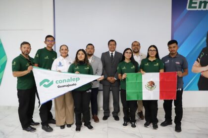CONALEP Guanajuato abanderó delegación mexicana para WorldSkills Shanghái 2026