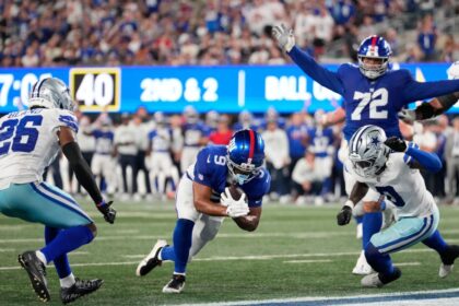 cowboys caen ante giants renovados de john harbaugh tras defensa Cowboys caen ante Giants renovados de John Harbaugh tras defensa de agua