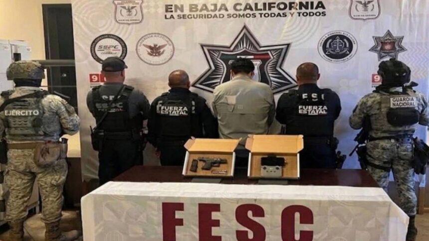 Defensa inhibe dron y detiene a presunto traficante de migrantes hacia EU