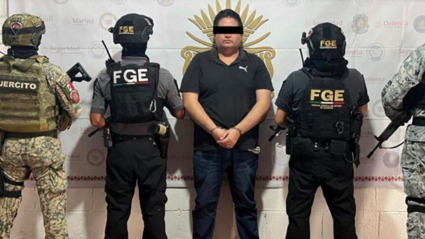 Detienen a comisario municipal por presunta participación en asesinato de guardia nacional