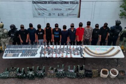 Detienen en Sinaloa a 11 de Los Chapitos ligados a mineros desaparecidos