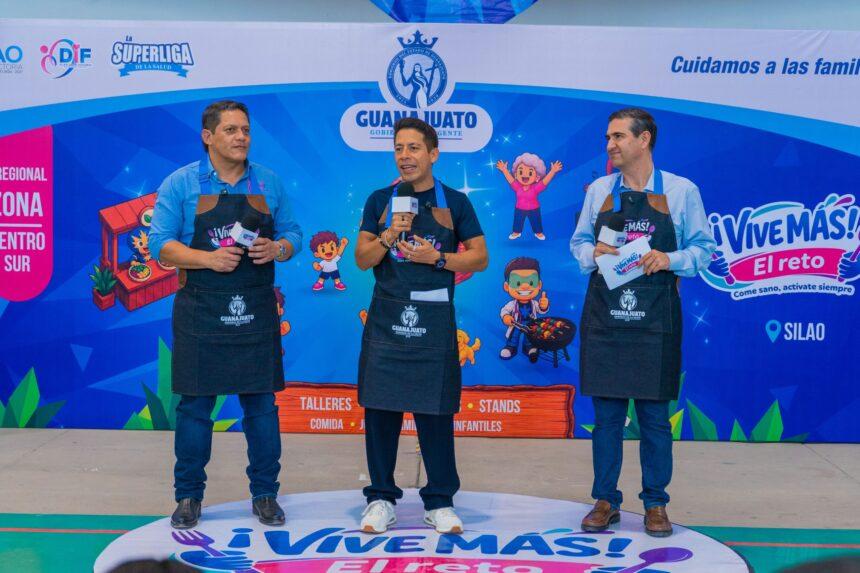 DIF Estatal presenta en Silao 41 recetas del programa Vive Más