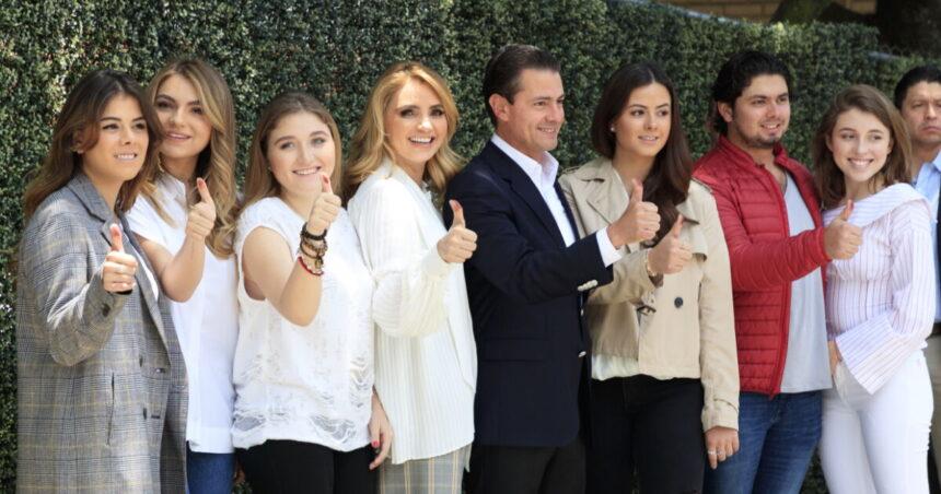 Dónde están los hijos de Peña Nieto y Angélica Rivera hoy