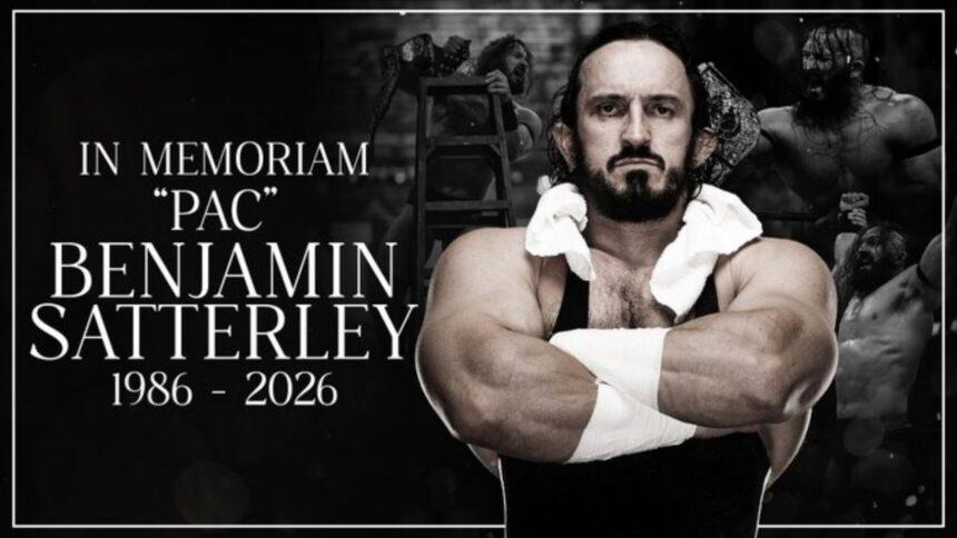 Fallece a los 40 Benjamin 'PAC' Satterley, estrella de AEW y WWE