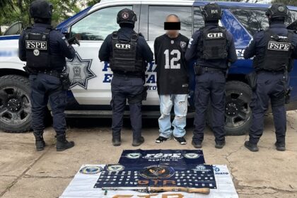 FSPE detiene en Silao a persona con arma artesanal y 84 dosis