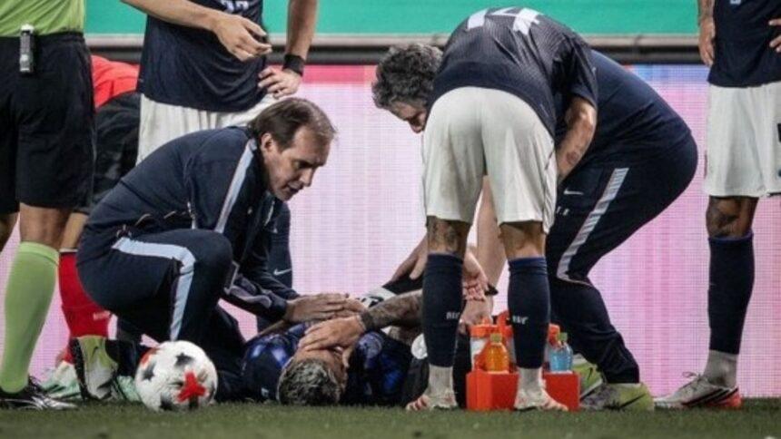 Giorgian de Arrascaeta, mediocampista uruguayo, sufre fractura de muñeca en pleno partido