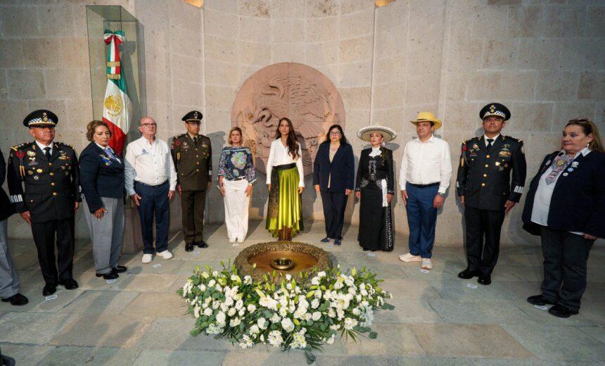 Gobernadora conmemora 216 aniversario de la Toma de la Alhóndiga de Granaditas