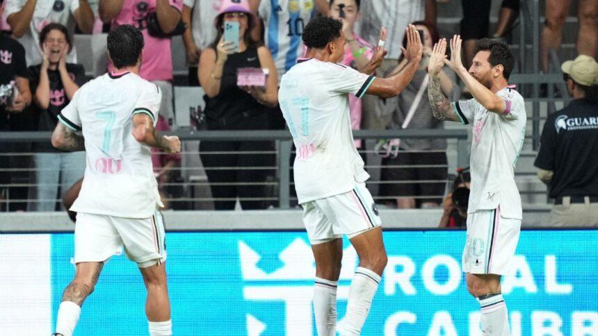 Golazo de Messi y tercer empate consecutivo del Inter Miami en MLS