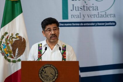 Hugo Aguilar celebra primer año de la Nueva Corte y niega rezago