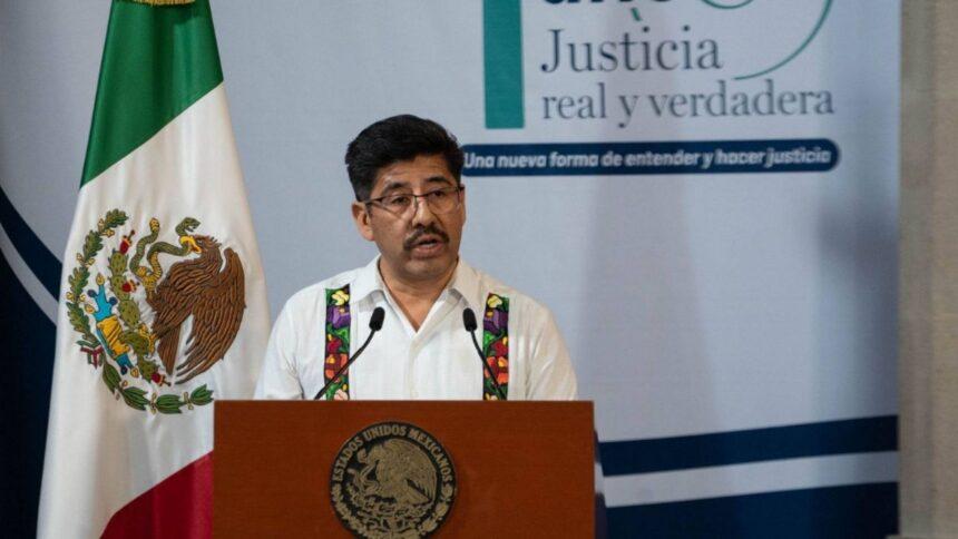Hugo Aguilar celebra primer año de la Nueva Corte y niega rezago