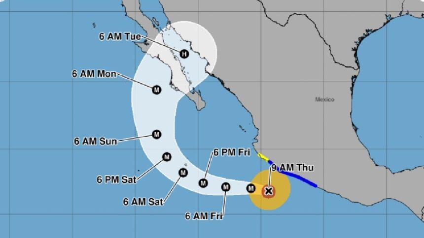 Huracán “Polo” alcanza categoría 4 y podría tocar tierra en Baja California Sur