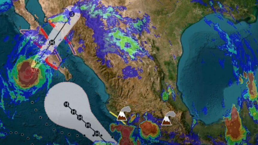Huracán Polo tocará tierra como categoría 2 en Baja California Sur