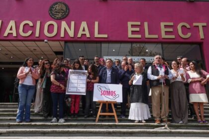 INE rechaza nuevo emblema de Somos; representantes entregan tercera propuesta