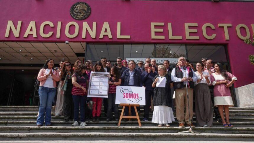 INE rechaza nuevo emblema de Somos; representantes entregan tercera propuesta