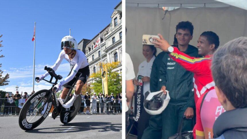 Isaac del Toro desata euforia en Montreal y atrae a ciclistas internacionales
