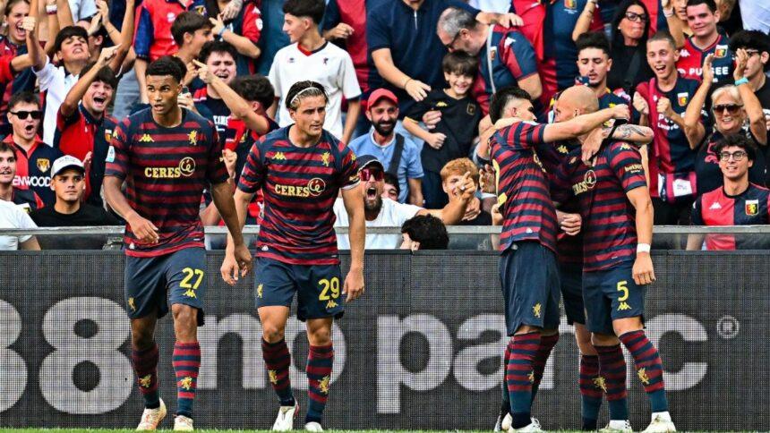 Johan Vásquez anota empate y da primer punto al Genoa; es expulsado