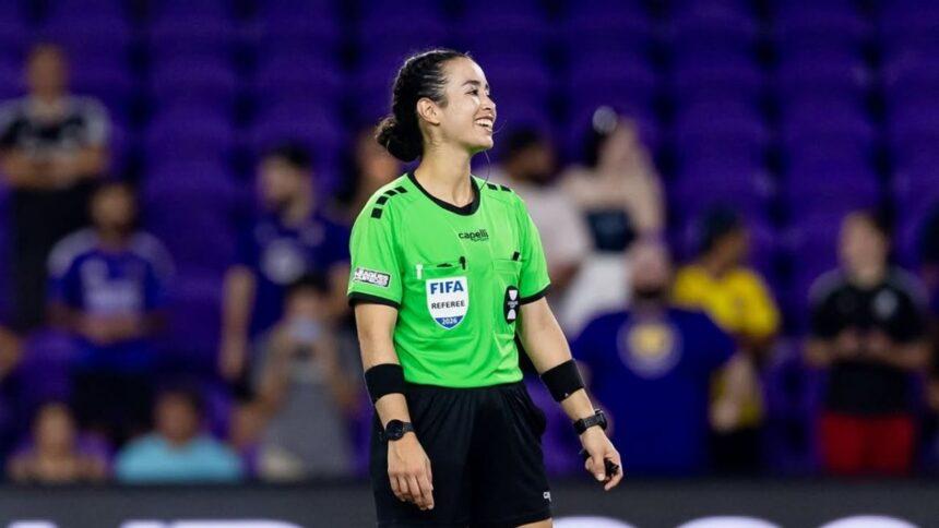 Katia Itzel García vuelve a pitar en Liga MX tras más de mes
