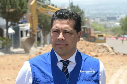 Leo Montañez rehabilita 100 calles en Aguascalientes