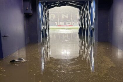 Levante vs Athletic, suspendido por una profunda inundación en la cancha