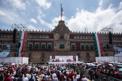 Llenan el Zócalo para mitin de Sheinbaum; excluyen a cúpula morenista