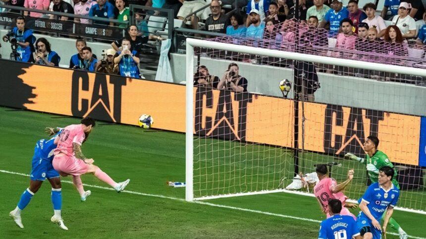 Messi conquista su gol 100 y la Campeones Cup ante Cruz Azul