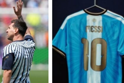messi revela el jersey de su ultimo partido con la Messi revela el jersey de su último partido con la selección Argentina