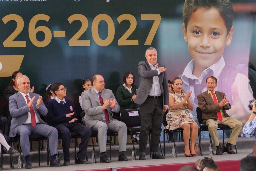 Michoacán avanza hacia una educación al 100, afirma Luis Navarro
