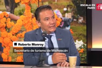 michoacan proyecta su riqueza turistica y cultural en la torre Michoacán proyecta su riqueza turística y cultural en la Torre Eiffel
