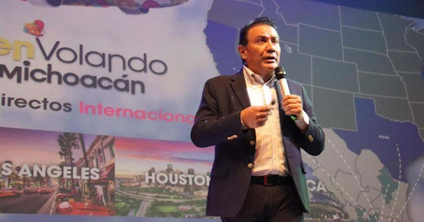 Michoacán supera un millón de pasajeros aéreos en ocho meses de 2026