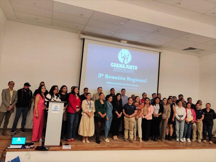 Municipios coordinan esfuerzos para fortalecer la prevención en Guanajuato