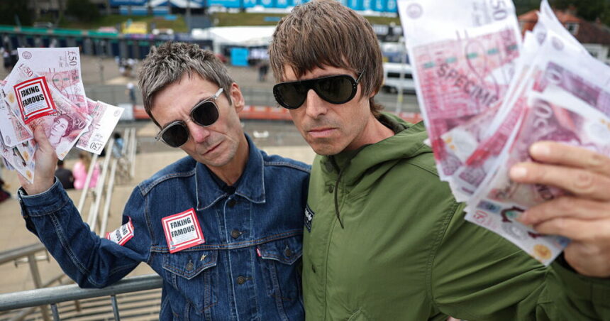 Oasis anuncia su gira mundial de 2027 con 38 conciertos