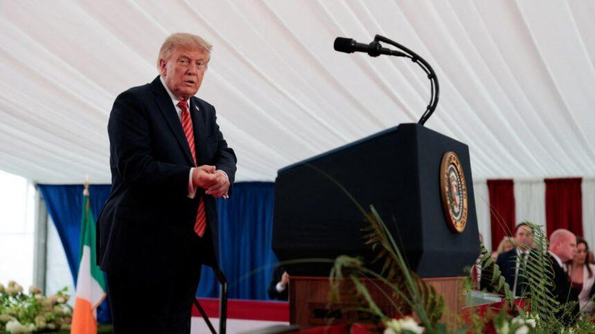 Oposición británica critica a Trump por querer ver una Irlanda reunificada