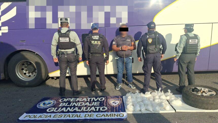 PEC localiza más de 49 mil dosis de presunto cristal en Salamanca