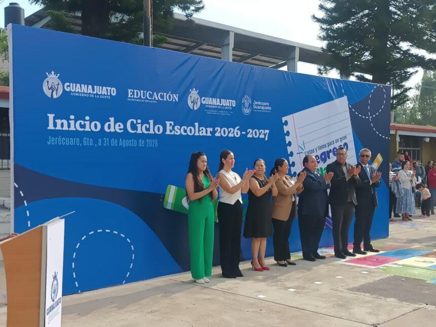 Procuradora Ambiental inicia el ciclo escolar 2026-2027 en Jerécuaro
