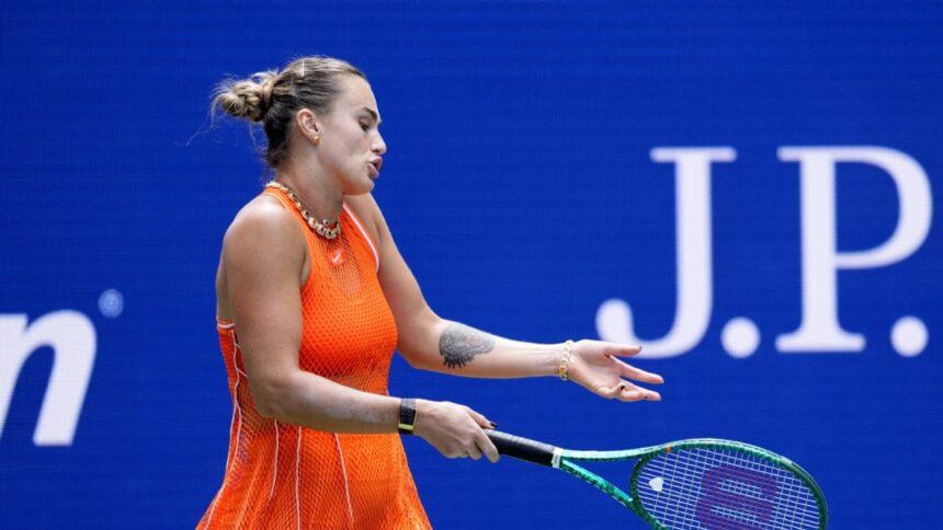 Sabalenka frena su partido del US Open por olor a marihuana