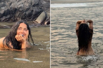 salma hayek celebra sus 60 anos con desnudo en la Salma Hayek celebra sus 60 años con desnudo en la playa