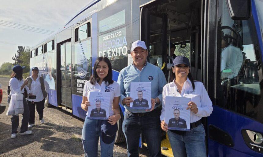 San Juan del Río suma Kuri BUS para mejorar el transporte