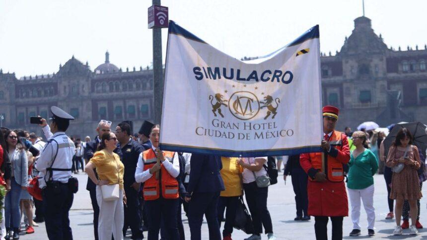 Se activa la alerta sísmica en CDMX durante el segundo simulacro nacional