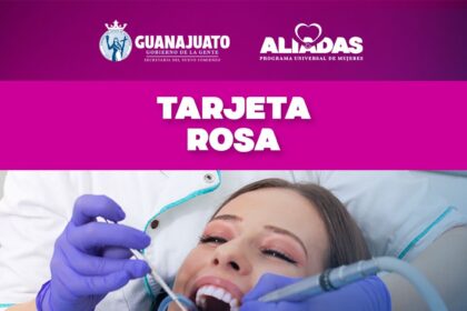 Secretaría ofrece atención dental gratuita a beneficiarias de Tarjeta Rosa