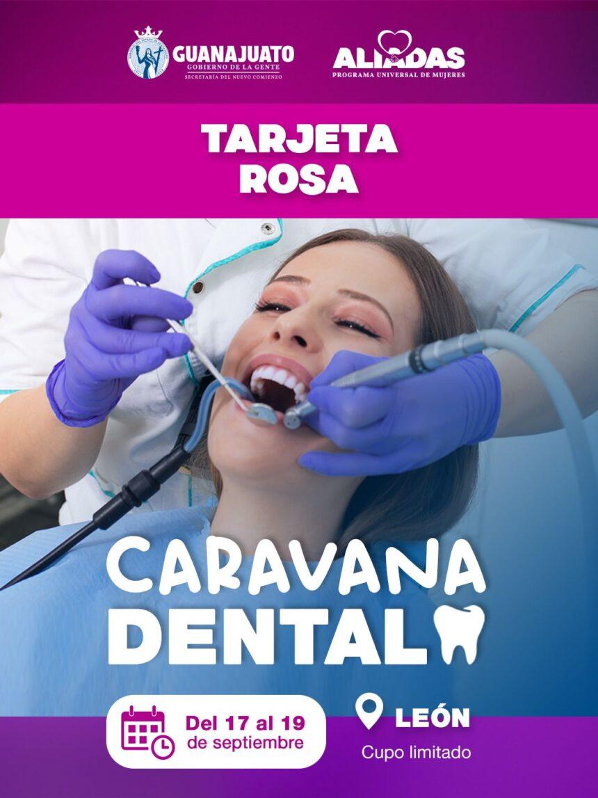 Secretaría ofrece atención dental gratuita a beneficiarias de Tarjeta Rosa